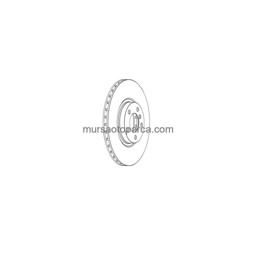 X5 E70-X5 F15-X6 E72-X6 F16 Fren Diski Ön Adet 07-19 34116886477