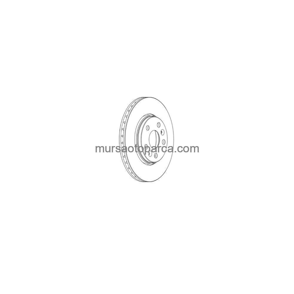 Kangoo -Mercedes-Benz/Jıtan Fren Diski Ön Takım 280Mm5 Bijon 08- 402064230R