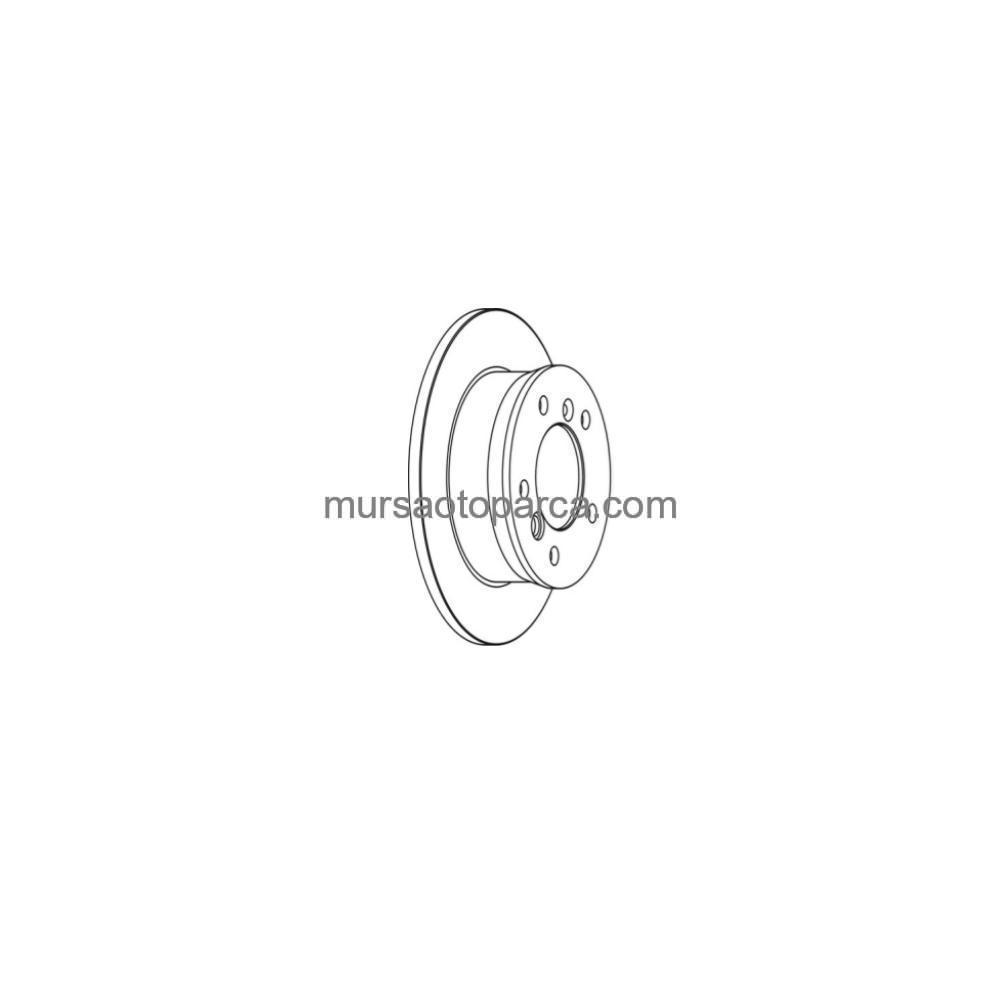 Sprinter Cdı-Vw.Lt.28 35/46 Fren Diski Arka Tek 95-00 00-06 A9024230312