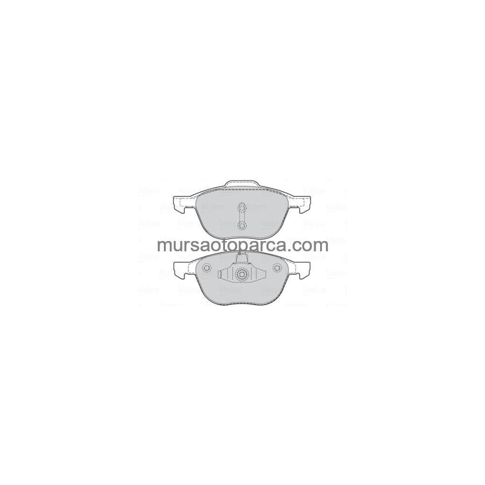 Focus/Kuga/Volvo/Mazda Fren Balatası Ön 03- Meav6J 2K021 Aa 