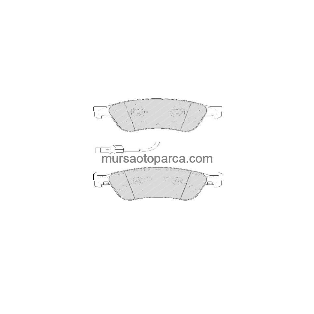 A6-A8 Fren Balatası Ön Gdb1553 05-11 4E0698151J
