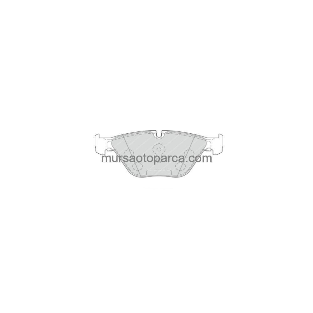 F06-F10-F11-F18-F12-F13 Fren Balatası Ön 10-17 34116850885