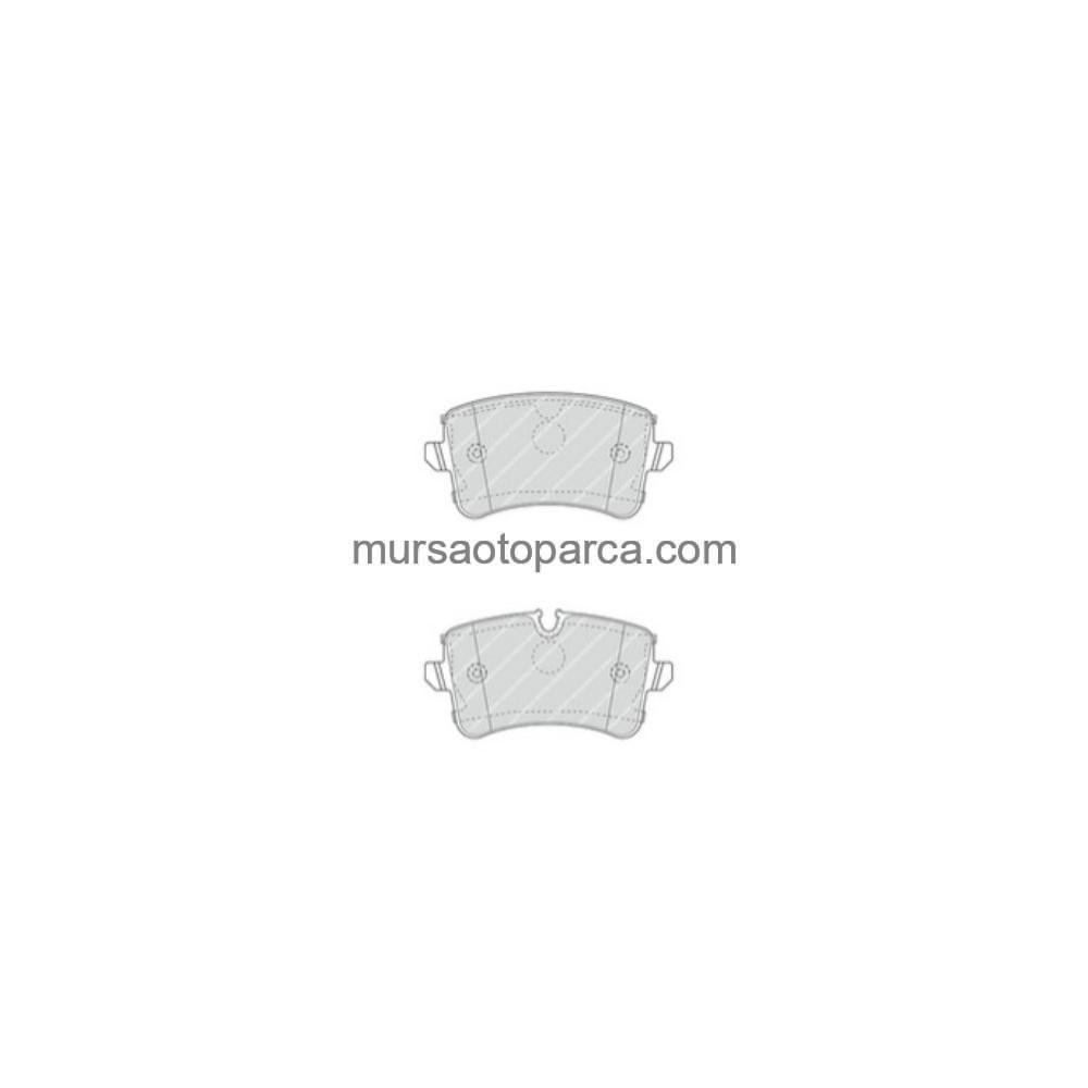A6-A7-A8 Fren Balatası Arka Gdb1975 10- 4G0698451