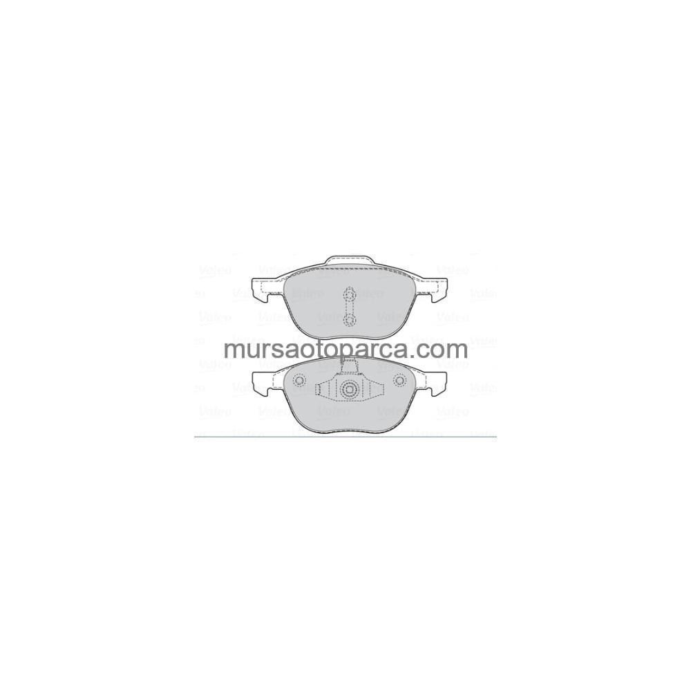 Focus/Kuga/Volvo/Mazda Fren Balatası Ön 03- Meav6J 2K021 Aa 