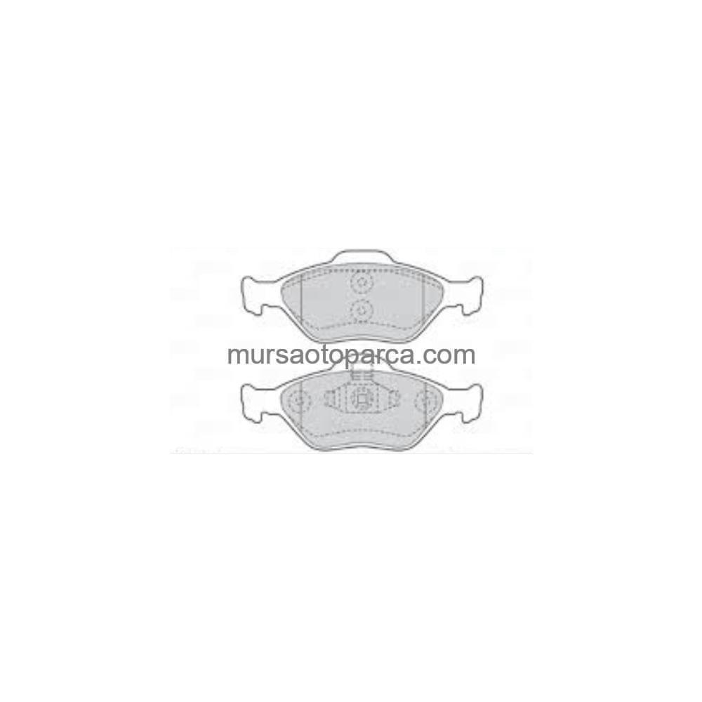 Fiesta/Fusion/Mazda Fren Balatası Ön 96-08 Meys6J 2K021 Df