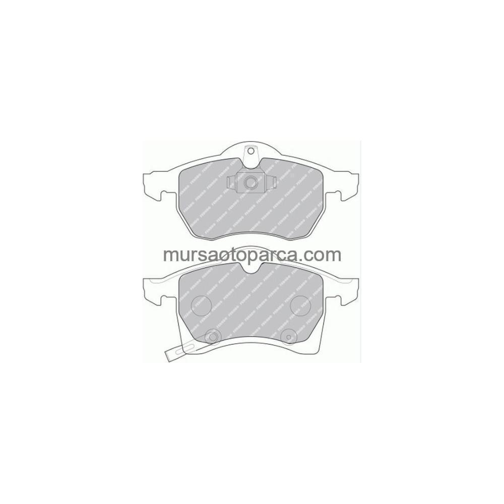 Astra H Combo C Zafira B Meriva B Fren Balatası Ön 04- 1605998