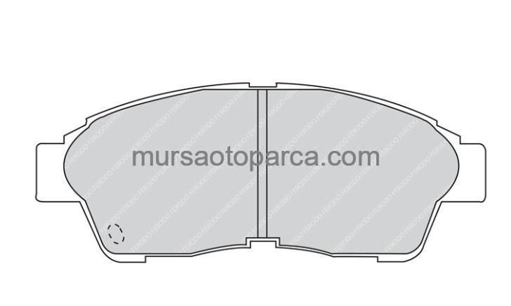 Rav4 2001-2005 Ön Fren Balatası E-Mark Belgeli 446542110 