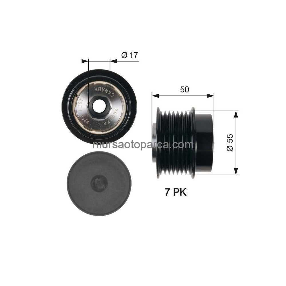Camry V4 Alternatör Kasnağı 06-11 27415-0W040 