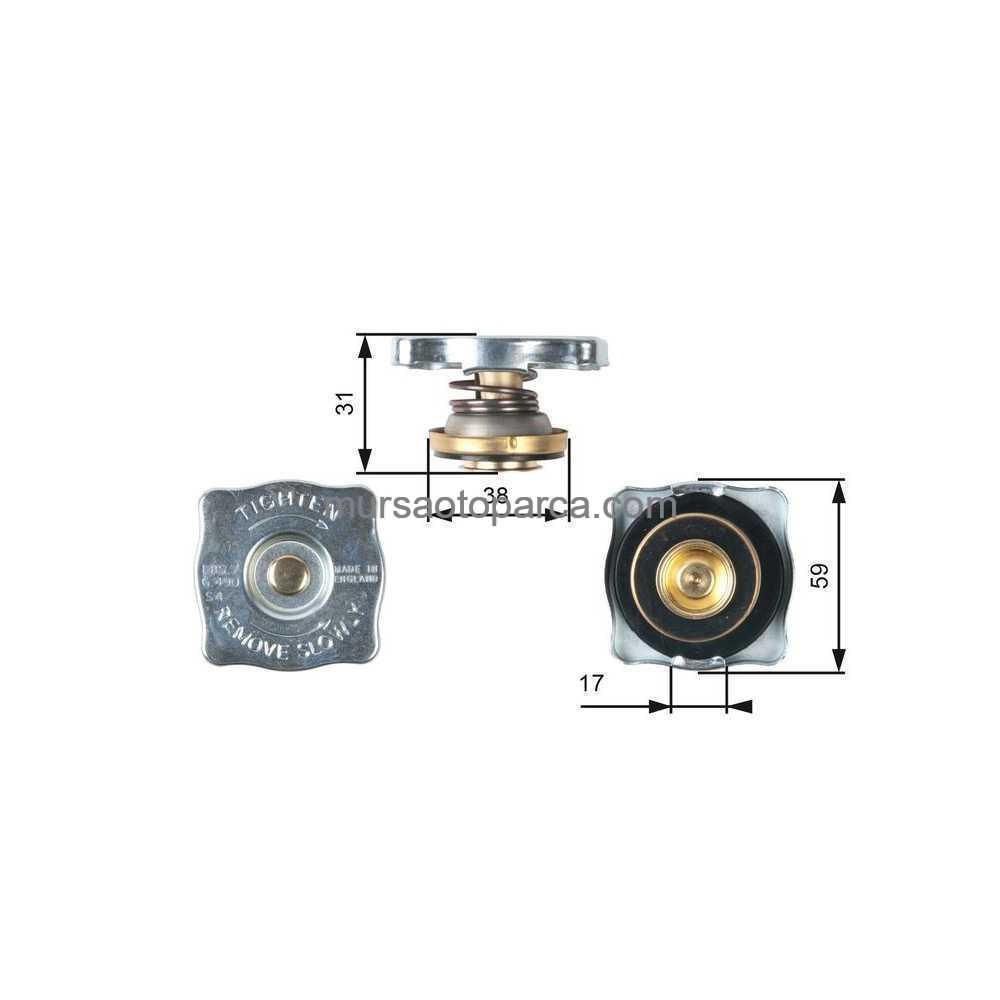 Ducato İ-Lada Nıva Radyatör Kapağı 94- 4469385 