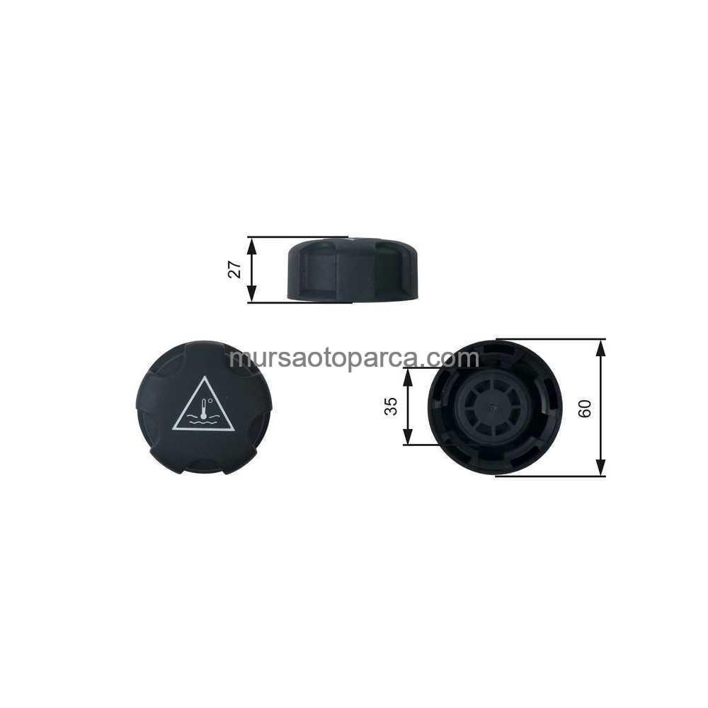 E90-E91-E92-E93-F30-F31-35-F32-F33-F36 Yedek Su Depo Kapağı 05-18 17117639024