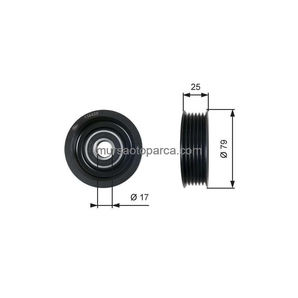 Mazda 3 Bk  Bl V Kayış Avare Kasnak Klimasız 03-13 Z601-15-940