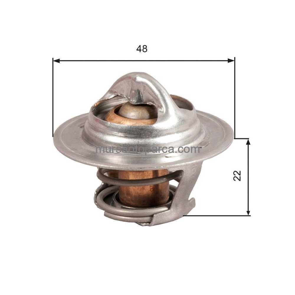 Corsa B Astra F Vectra B Astra G Aveo Termostat Gövde Yok 92 C 05-08 1338870