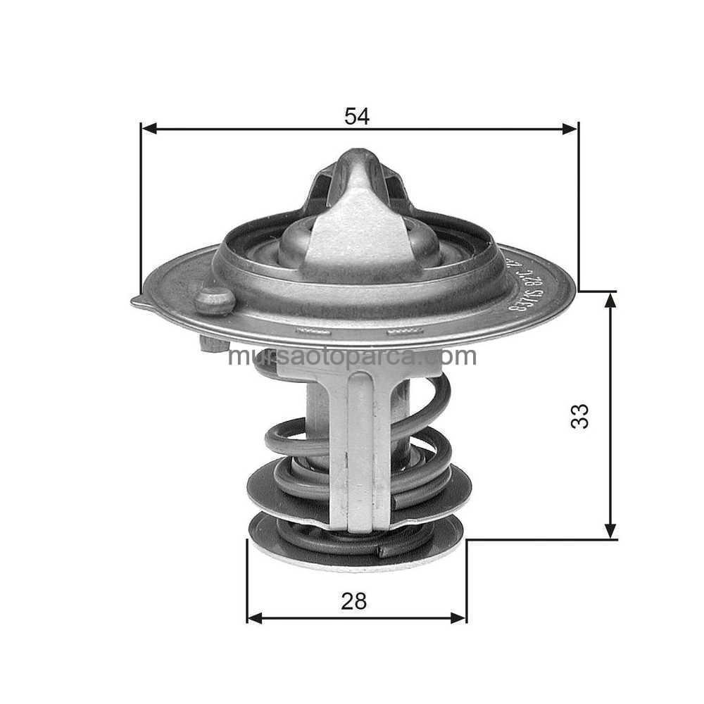 Accent Adm/Accent Era/Elantra/Sonata/i30/Ix35 Termostat 82C 2003- 2550023010