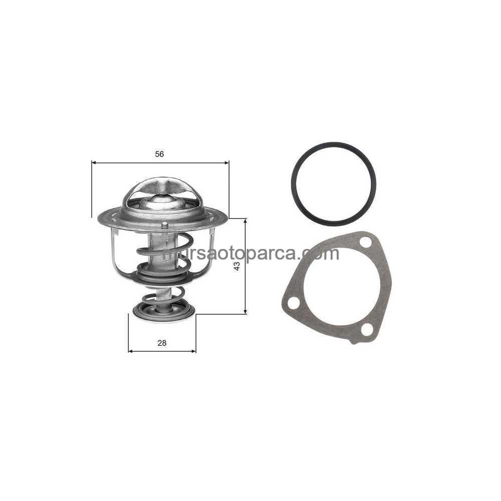 511-711 Pajero 94-00 Pajero 00-08 Termostat 77C 05-08 Me191593