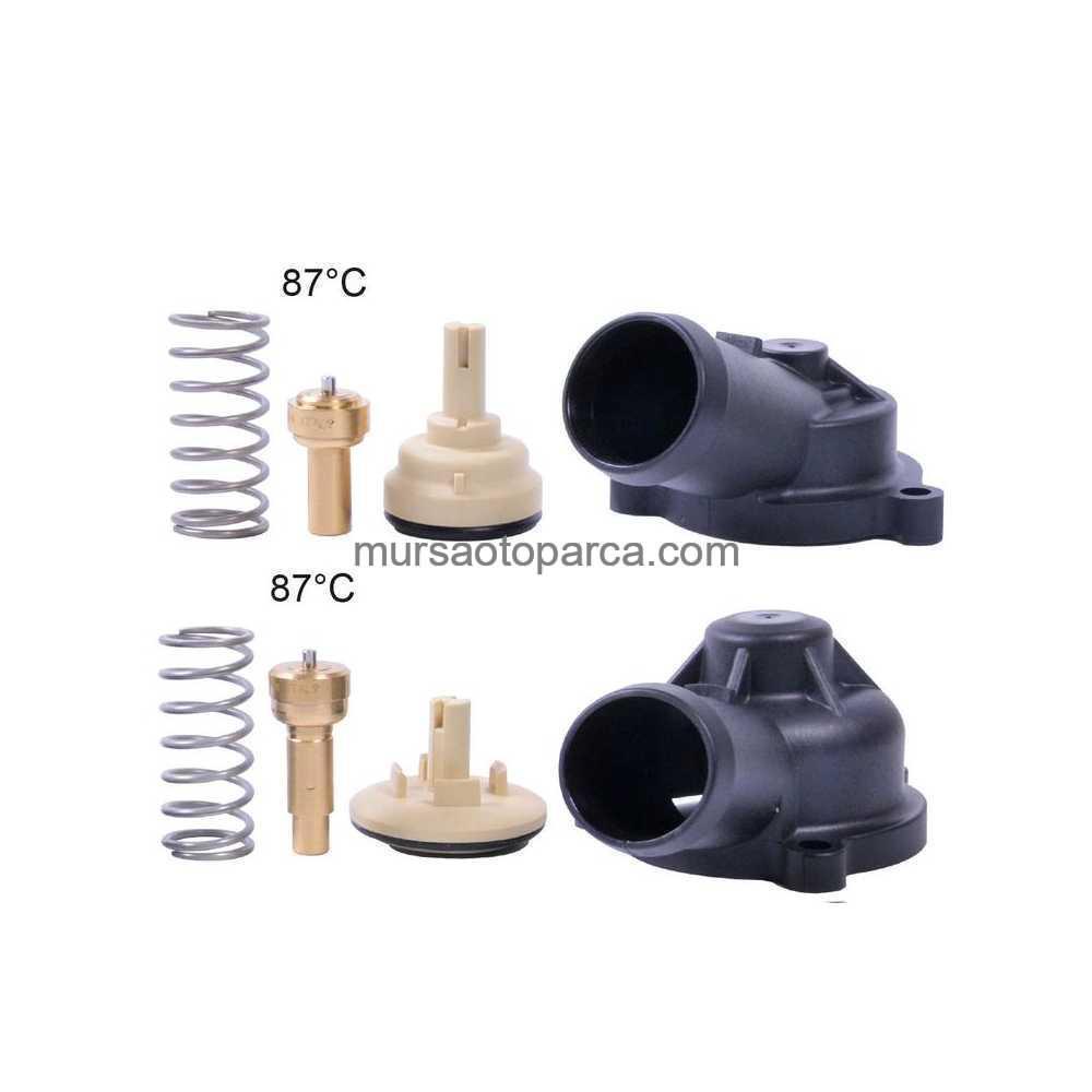 Golf5-Jetta-Passat-A3 Termostat 87 C/Çiftli-Takım 04-10 03C121111H