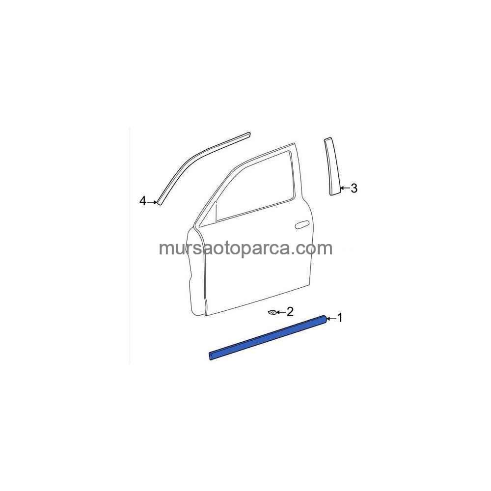 Accent Admira 2003-2005 Arka Sağ Kapı Cıtası 8773225510