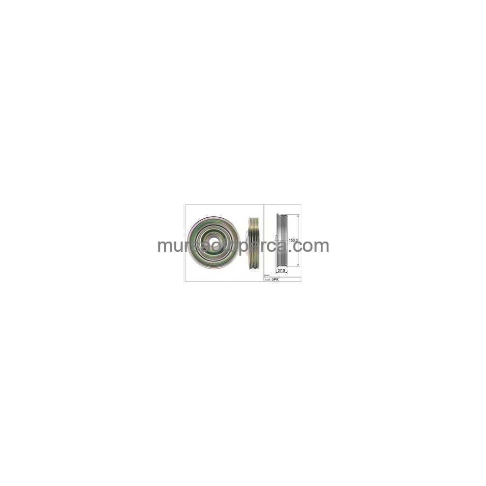Focus/Mondeo/Kuga307/607/Partner/C5 Krank Kasnağı 04- 9M5Q 6B319 Ab 