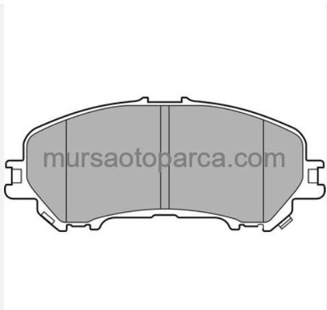 Xtrail 2014 Sonrası 7 Koltuk Ön Fren Balatası D10604Cc0A