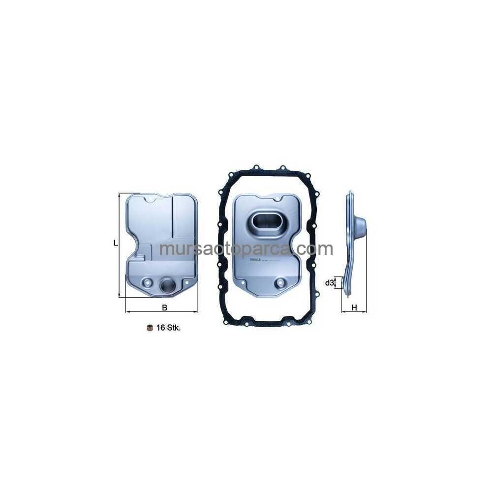 Touareg-Q7 Şanzıman Yağ Filtresi 113 403 04-10 Mhlhx160Kıt 09D325429