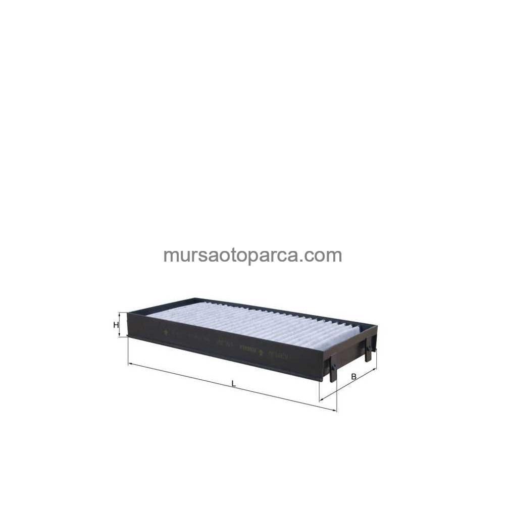 X5 E70-X5 E70 Lcı-X5 F15-X5 F85 M-X6 E71- Polen Filtresi Karbonlu 07-18 64316945586 