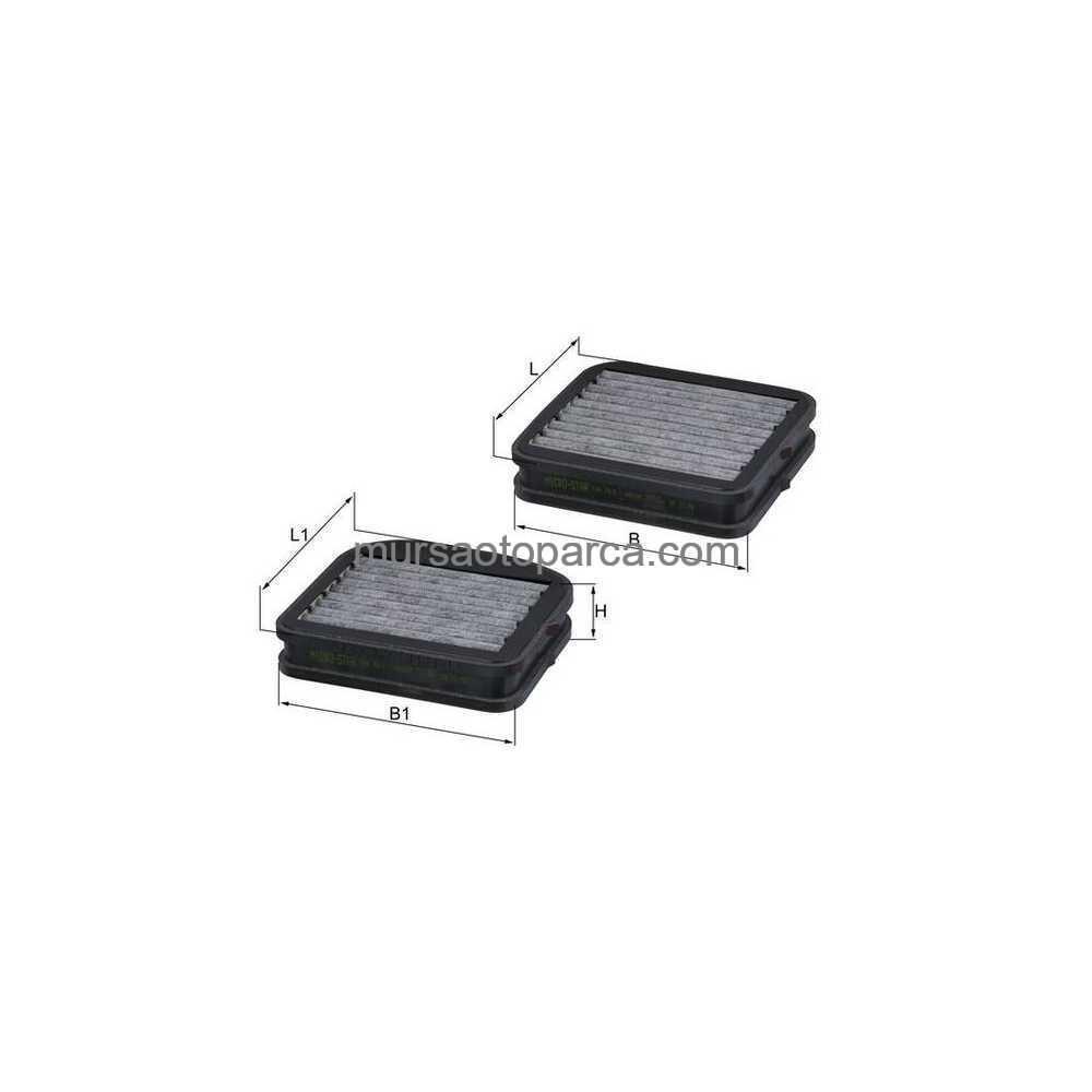 W210-215-220 Polen Filtresi Çiftli 2000- A2108301118