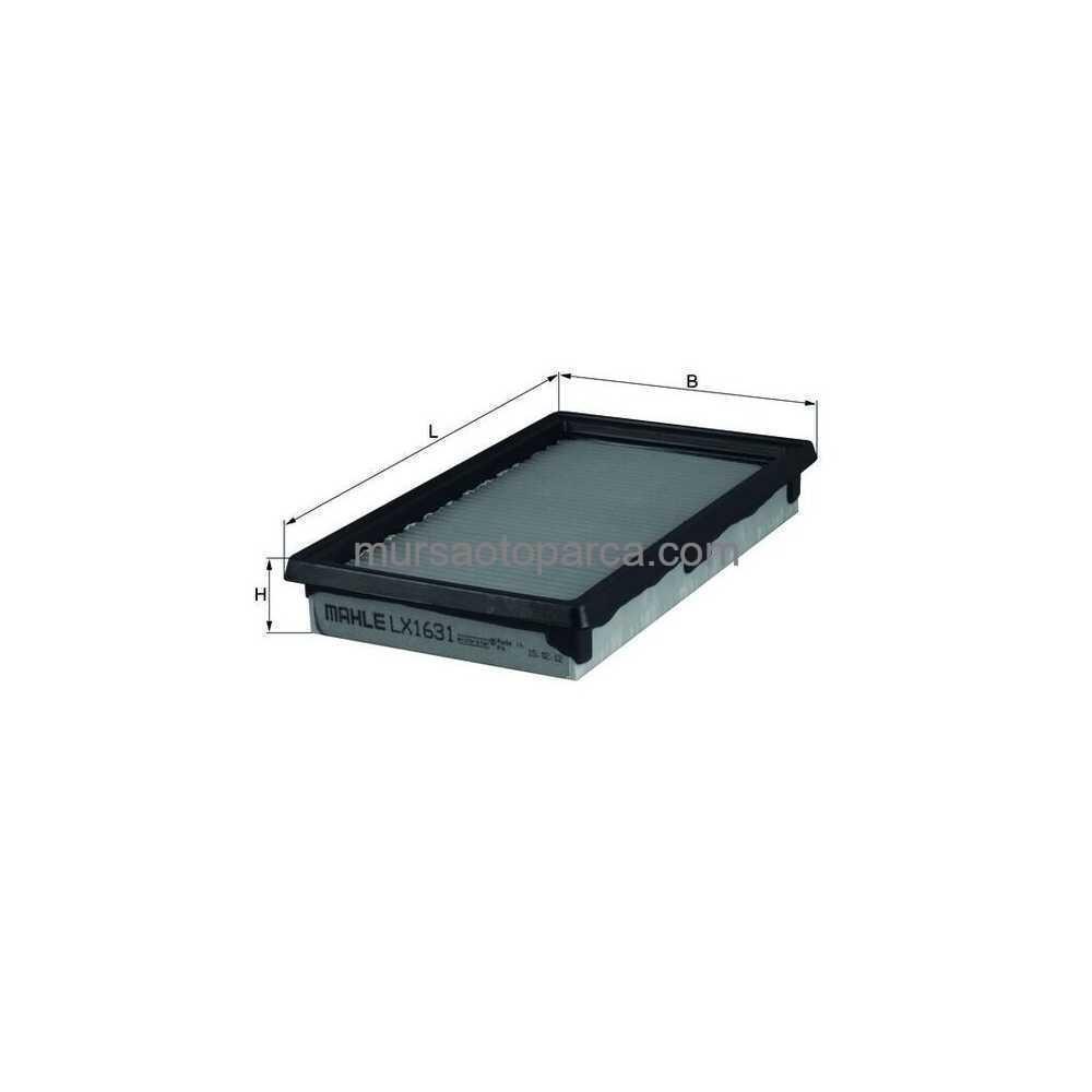 Qashqai J10 Note 1.6 06-13 Micra 1.6 05-10 Hava Filtresi 07-13 16546-Ed000