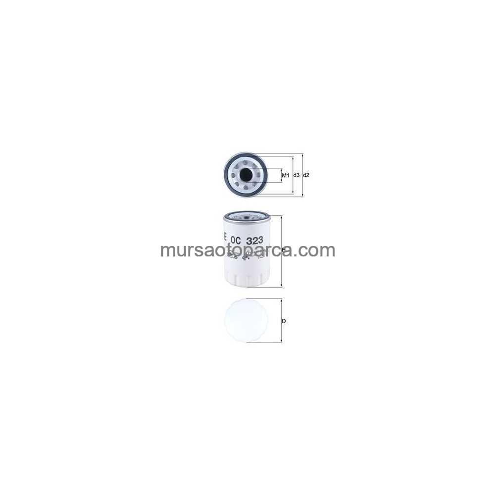 Jaguar S-Type 2 X200 Yağ Filtresi 99- Mhl Oc323 Xw4Z 6731 Ba