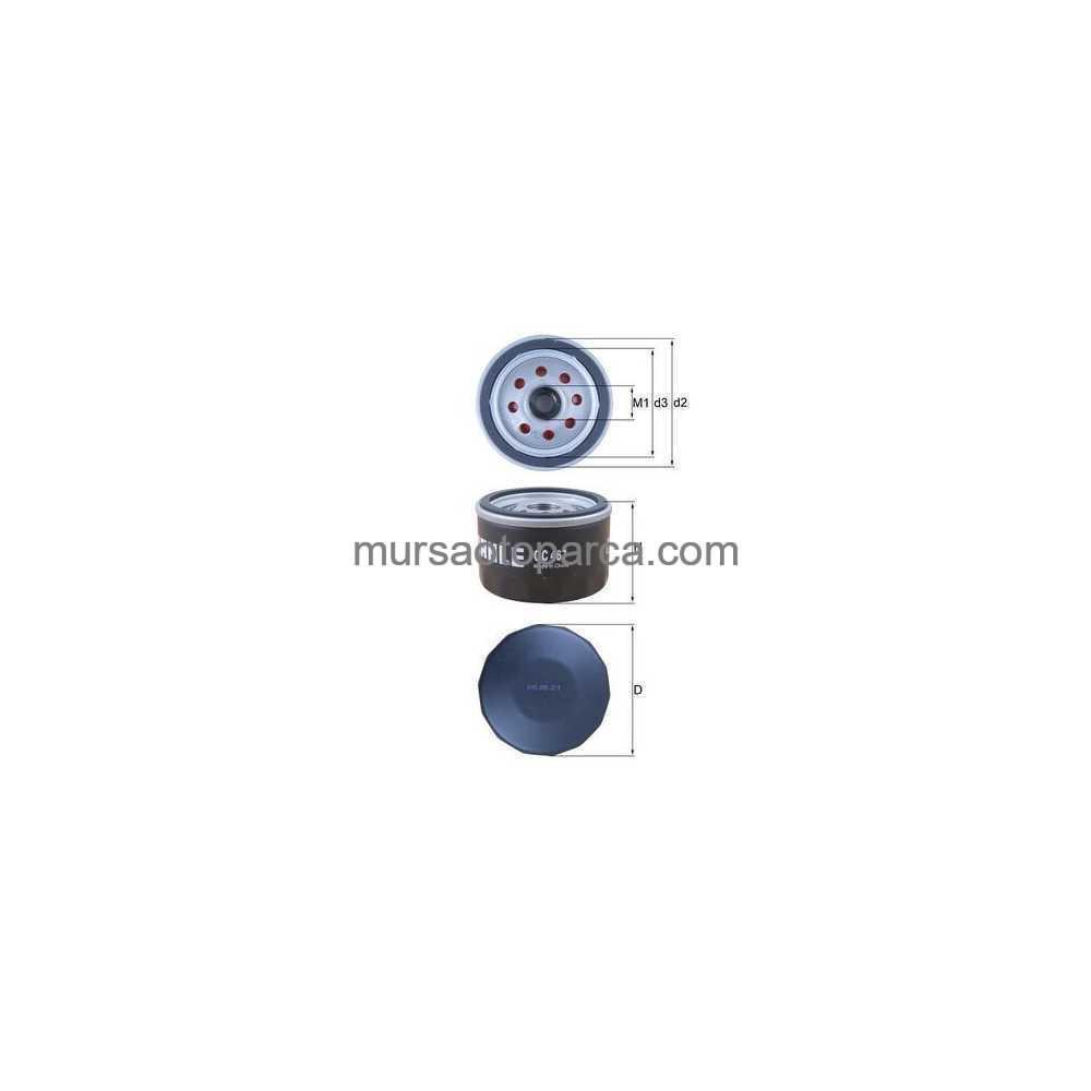 Clio 2 - /Kango/Megane İ- 2 /Logan/R9/R19/Vivaro Movano Yağ Filtresi 97- Mhl Oc 467 7700274177