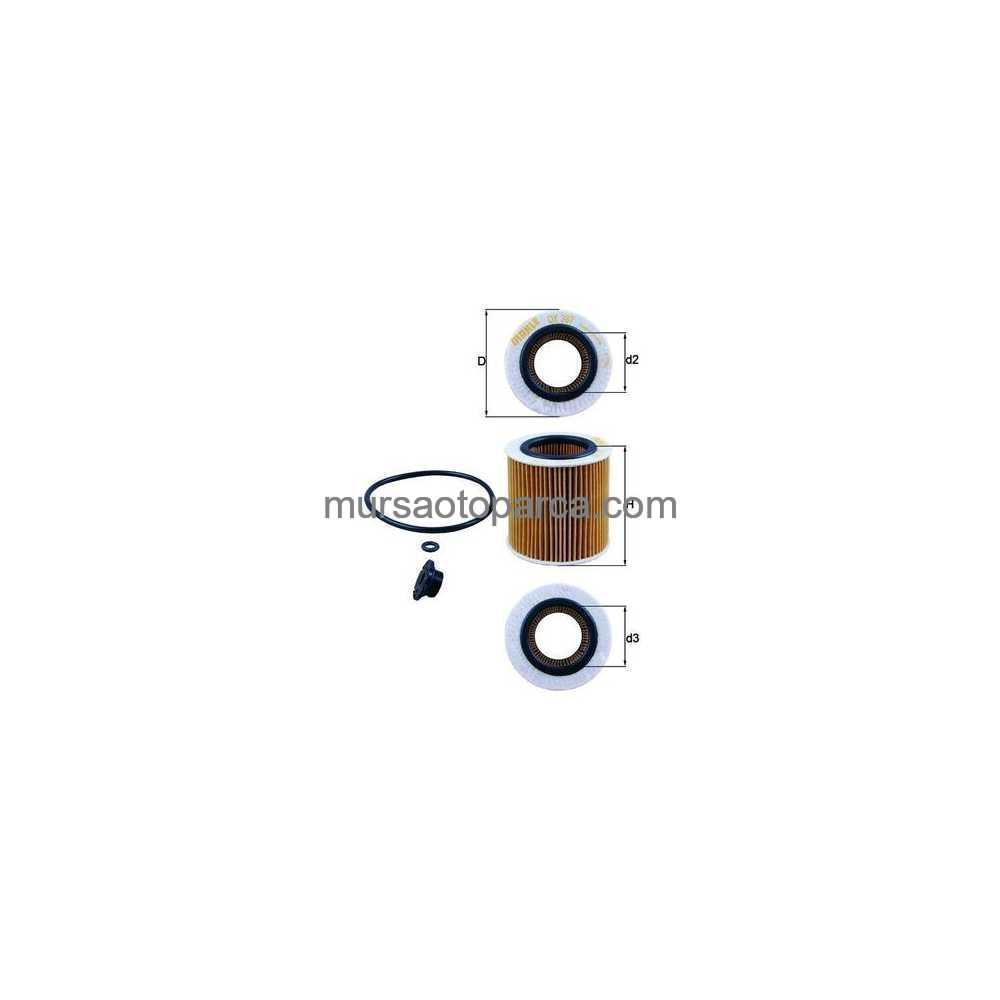 F20-F21-F22-F23--F30-F31-F34 Yağ Filtresi 10-18 1 11427640862 