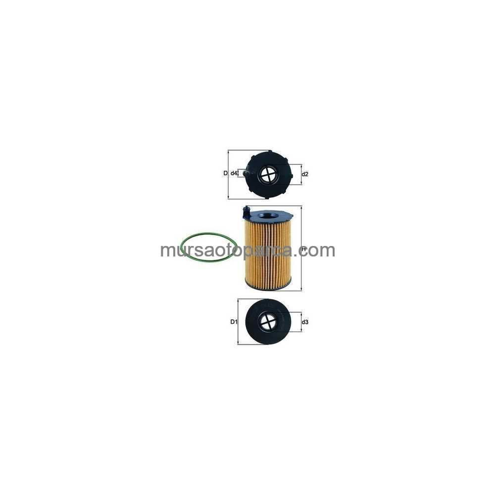 Touareg-Q7-Cayenne-A6 Yağ Filtresi E816Hd236 08- Mhl Ox 420D 059115561D