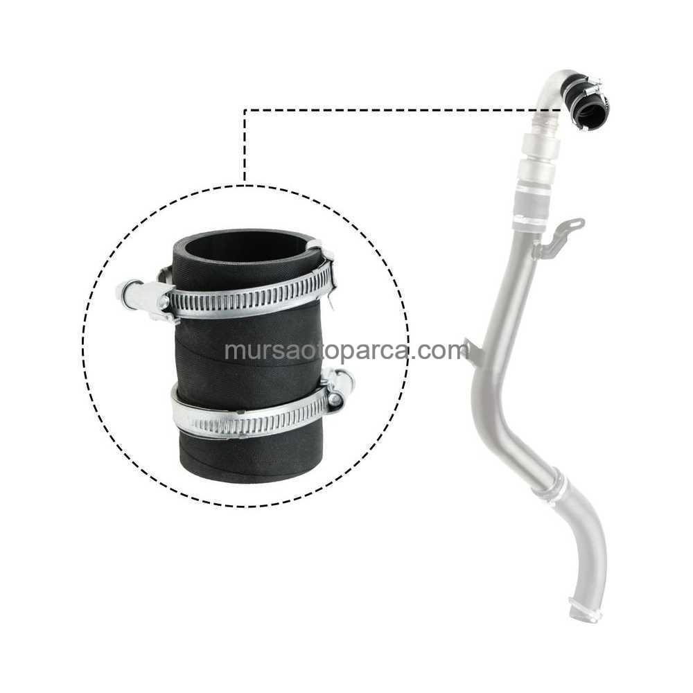 Focus Turbo Hortumu Uç Parça -Silikon 06- 6M51 6C646 Bb 