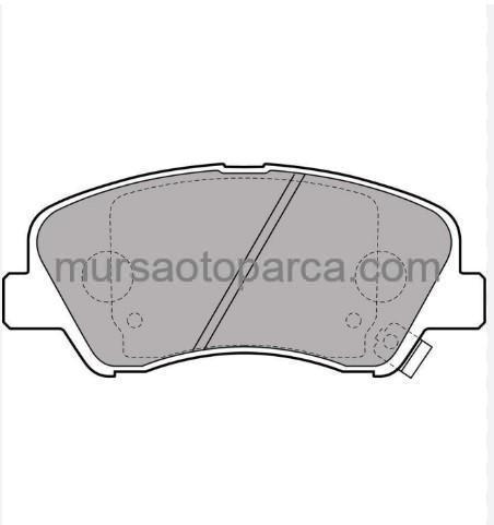 Blue/İ20 15-/Rio/Ceed/Cerato Ön Fren Balatası Üstten Delıklı Tip 11-15 A 58101C8A50 