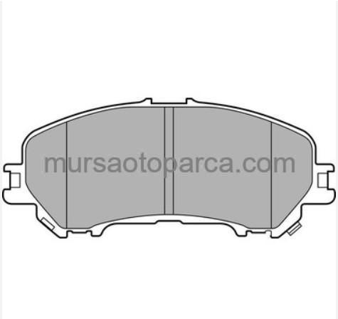 Qashqai 2014 Sonrası Xtrail 2014 Sonrası Ön Fren Balatası D10604Ea0A
