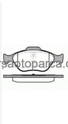 Fiesta Ön Fren Balatası +Abs 02- Meys6J 2K021 Df 