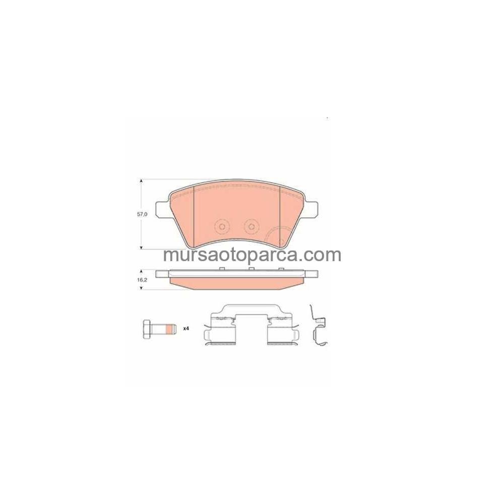 Sx4 Ey Fren Balatası Ön 10-13 55810-79J10