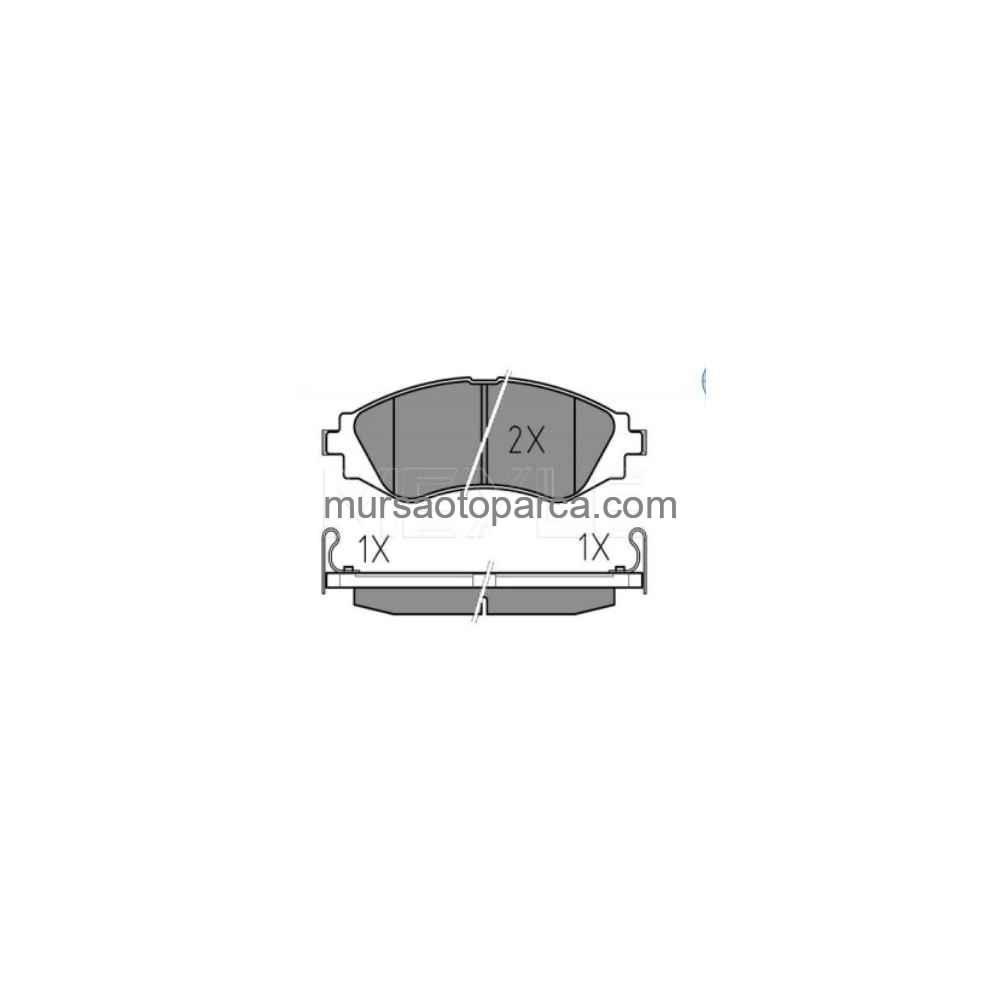 Chevrolet Lacetti 2004 Sonrası Ön Balata 96405129
