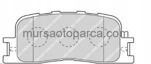 Camry 2002-2005 Arka Fren Balatası 446633130