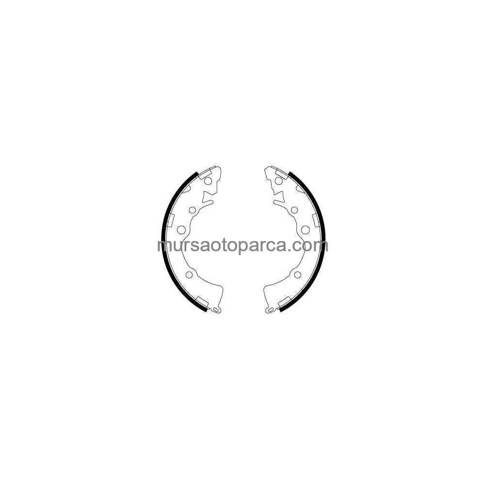 Picanto Fren Balatası Arka Papuç 2011- 583501Ya00