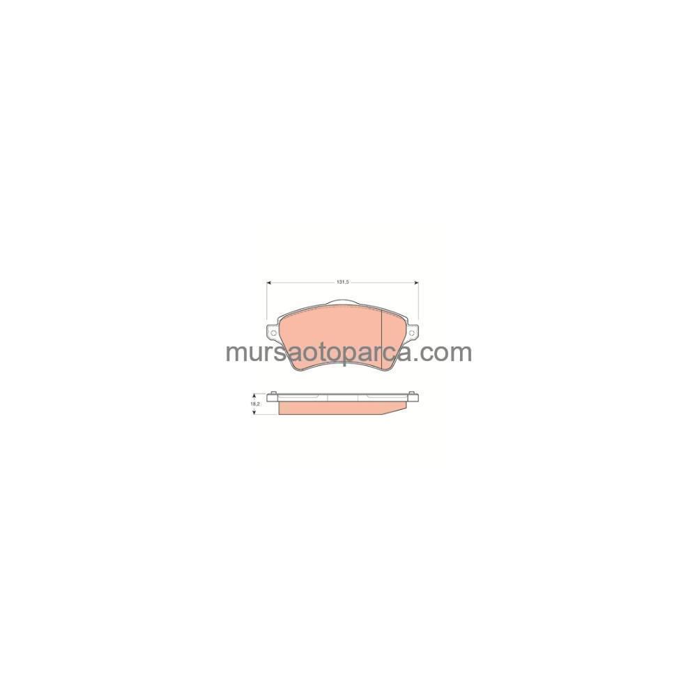 Freelander 1 Fren Balatası Ön 98-06 Sfp000020