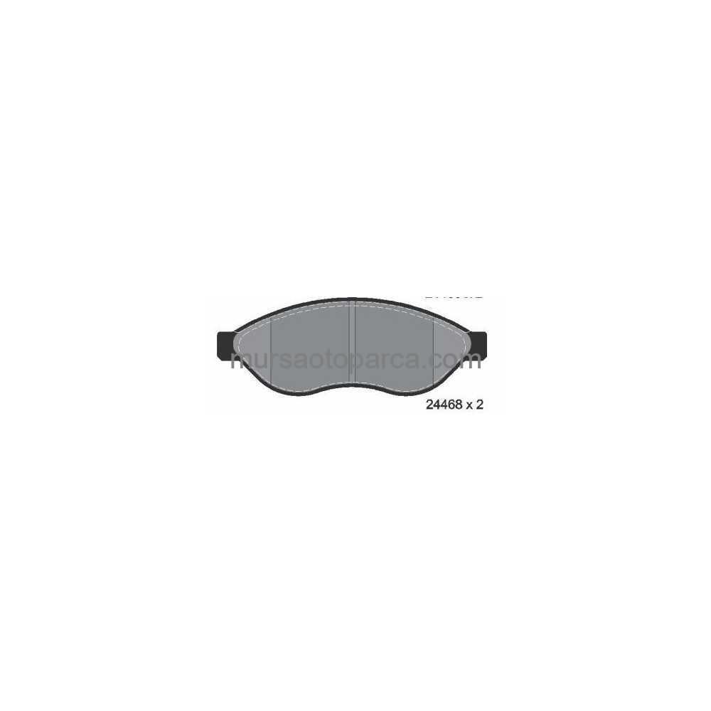 Ducato 3/Boxer 3/Jumper 3 Ön Fren Balata Kısa Sase 15Q 06- 77364160E
