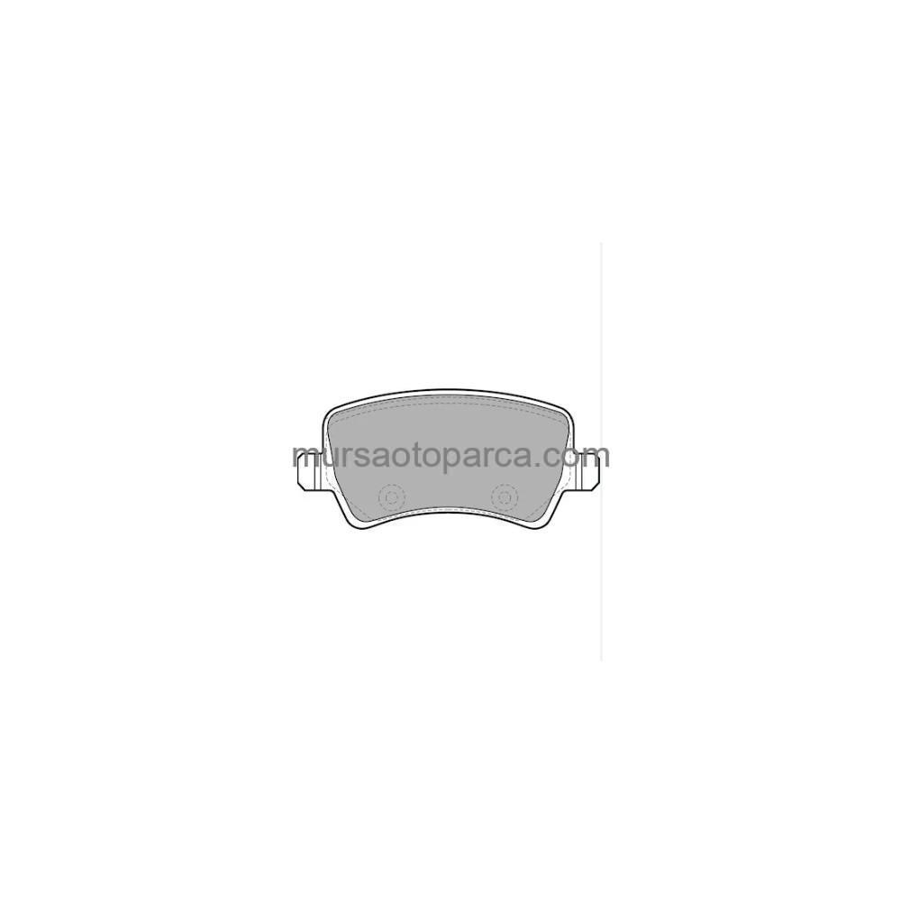 Range Rover Evoque Fren Balatası Arka 11- Lr027129