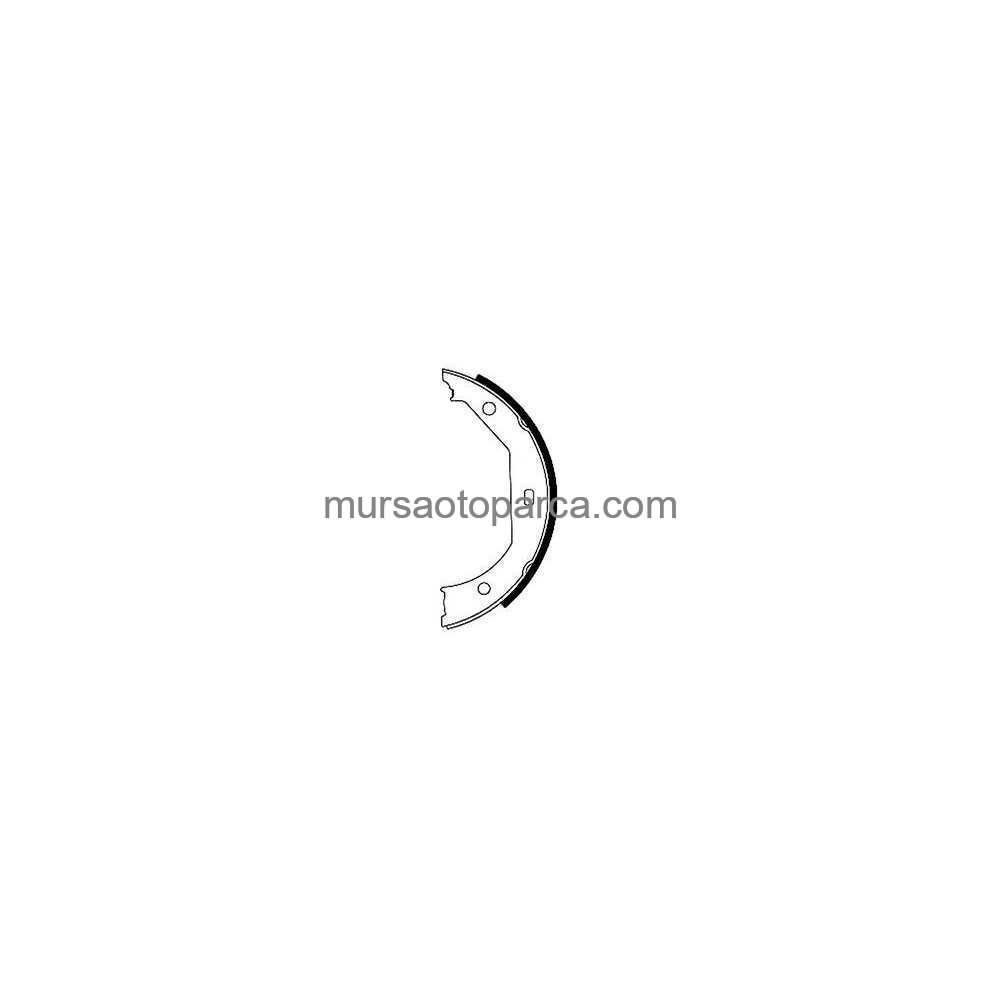 E46-E81-E82-E87-E88-E90-E91-E92-E93- El Fren Balatası 99-18 34416761292 