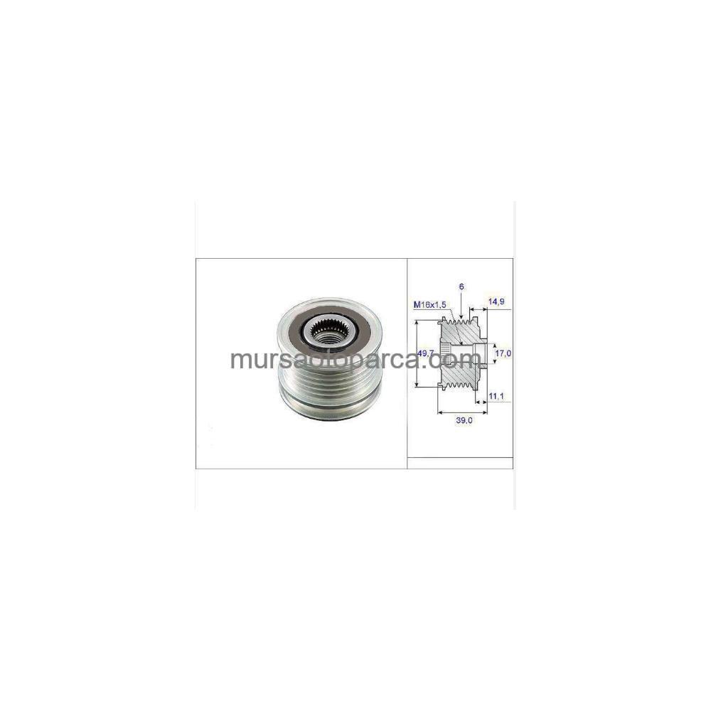 Chrysler/Mercedes-Sprenter/Vito Alternatör Kasnağı 00- 05080464Ab