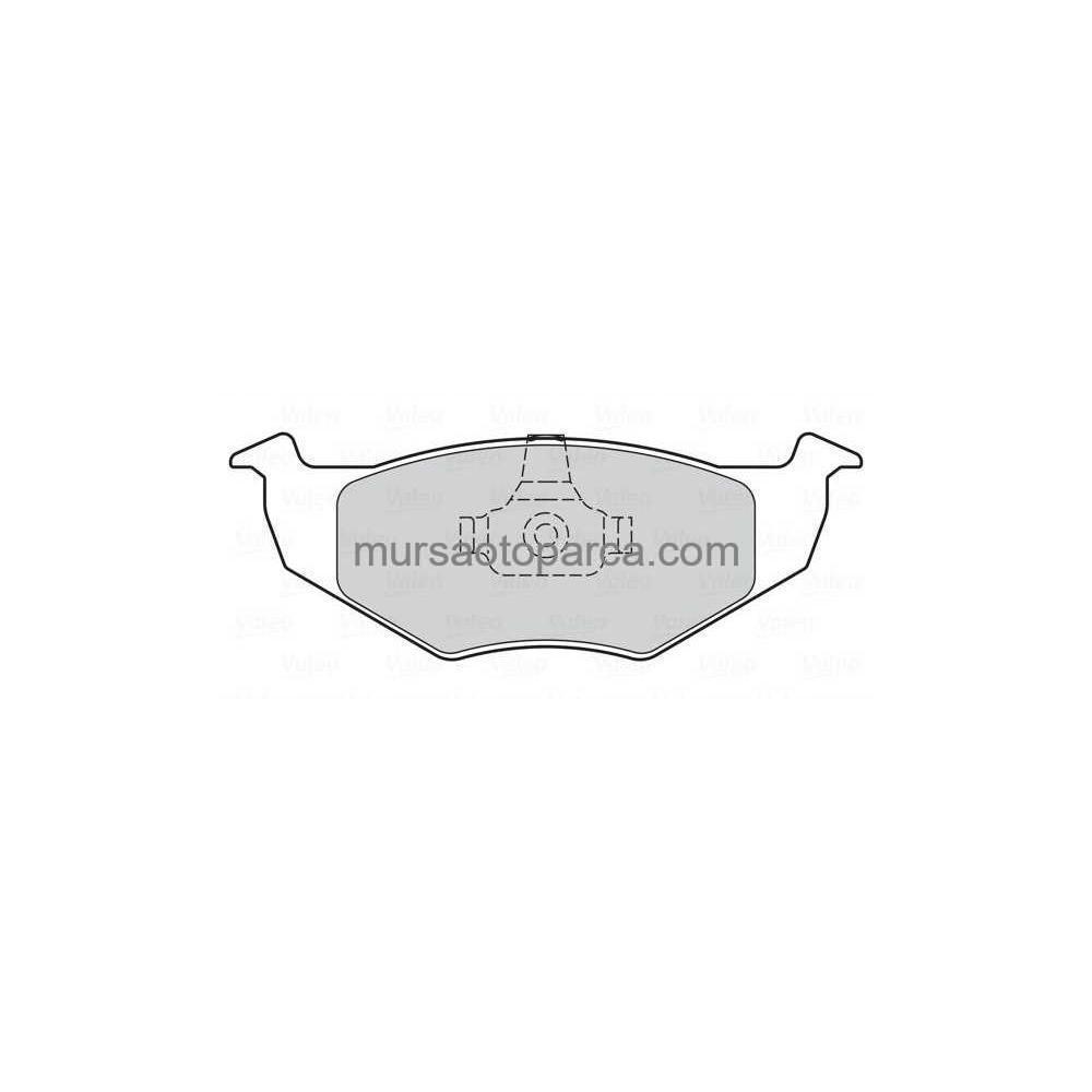 Polo-Cordoba-Fabia Fren Balatası Ön Gdb1274/Fdb1101 94-01 6N0698151C