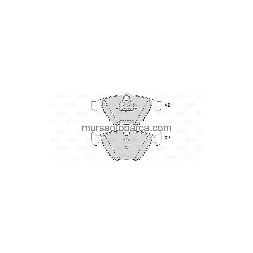 E90-E91-E92-E93-X1 E84 Fren Balatası Ön 05-11 34116794917 