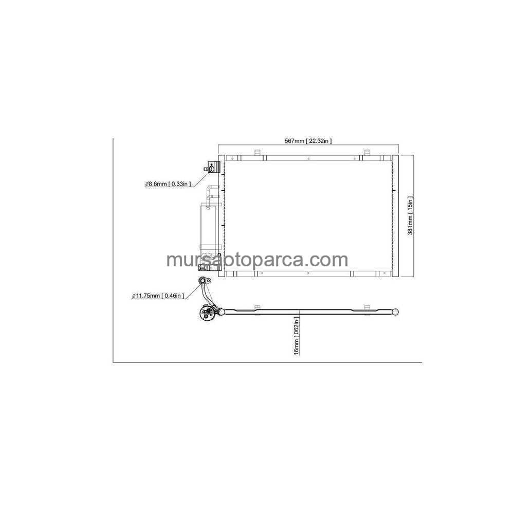 Fiesta Klima Radyatörü 1 4 Tdcı 70 Ps 08- Ap31 19710 Bb 