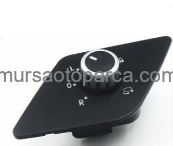 Jetta Ayna Ayar Düğmesi Katlamalı Aynalar İçin10- 5C7959565Lreh 